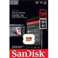 SanDisk Extreme Micro SD 64GB 128GB 256GB Memory Card Dash Action Cam 190Mb/s 