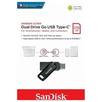 SanDisk 256GB Ultra Dual Type-C GO USB Flash Drive