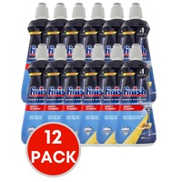 12 x Finish Rinse And Shine Aid Lemon 400mL