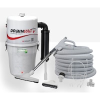 Ducted Vacuum 700W Motor Tremendous Suction Whisper Quiet