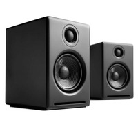 AUDIOENGINE A2+ Wireless Desktop Speakers - Satin Black [A2+BT-BLK]