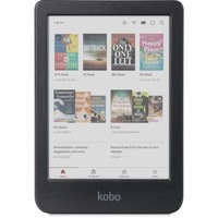 Kobo Clara Colour eReader - Black 6" E Ink Colour Display [N367-KU-BK-K-CK]