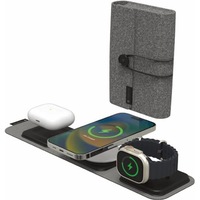 Mophie 3-in-1 MagSafe Travel Charger - Included Travel Pouch, MagSafe Compatible [401311506]