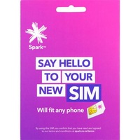 Spark 3-in-1 Postpay SIM Card - Standard/Micro/Nano [SIMHLF3IN1]