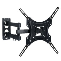 Corner TV Wall Mount Bracket Tilt Swivel 32 37 40 43 48 50 52 55" Plasma LCD LED