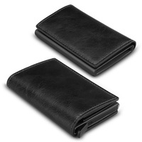 New Leather Credit Card Holder Men's Money Cash Wallet Clip RFID Blocking Purse