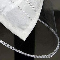 PVC Transparent Clear 4 Sizes Round Rectangle Tablecloth Plastic Protector Cover