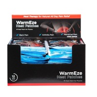 50x Warmze Heat Patches Muscle Back Arthritis Pain Relief Effective Heat Therapy