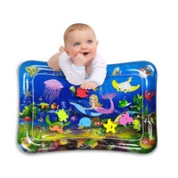 Inflatable Mermaid Premium Play mat Tummy time Water Toys for Babies and Toddlers 50*70cm