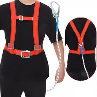 Adjustable Safety Belt Harness Fall Protections for Climbing Aerial Work 2M
