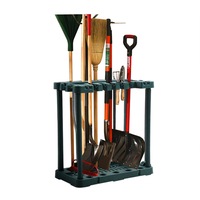 Garden Farm Shed Garage Tools Storage Rack Handles Organizer Holder
