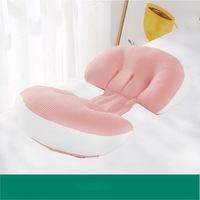 Made 2023 Nursing Pillow Support Pregnancy Pillows Feeding Baby Sleeping White & Blush