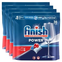 Finish Powerball Power Dishwasher Tablets (4 x 36 Pack)