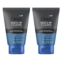 Dove Men + Care Extra Hydrating Face Wash 100g 2 Pack