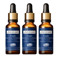 Antipodes Credo Probiotic Revitalise Serum 30ml 3 Pack