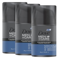 Dove Men + Care Hydrating Moisturizer 50g 3 Pack