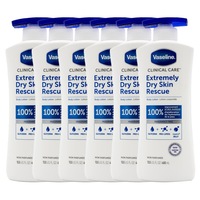 Vaseline Extremely Dry Skin Rescue Body Lotion 400ml 6 Pack