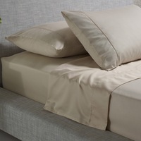 Accessorize Luxury Hotel 1000TC Sheet Set Beige (Queen, King)