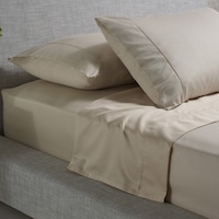 Accessorize Luxury Hotel 1000TC Sheet Set Beige (Queen, King)