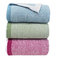 Bas Phillips Glacier Luxury Throw (Basil Haze, Boysenberry, Winter Sky)