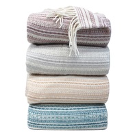 Bas Phillips Vienna Throw (Beach, Dusty Rose, Silver)