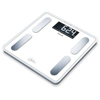 Beurer BF400W Digital Glass Body Fat Scale (Signature Line White)