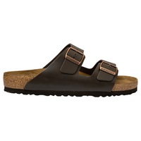 Birkenstock Unisex Arizona NL Smooth Leather Regular Fit Sandal Brown (EU 36-45)