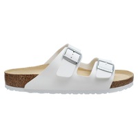 Birkenstock Unisex Arizona Birko-Flor Regular Fit Sandal White (EU 36-45)