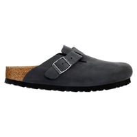 Birkenstock Unisex Boston LEOI Narrow Fit Clogs Black (EU 38-43)