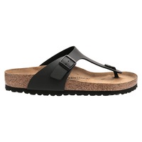 Birkenstock Unisex Gizeh Birko-Flor Regular Fit Sandal Black (EU 35-42)