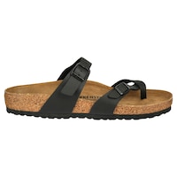 Birkenstock Unisex Mayari Birkoflor Regular Fit Sandal Black (EU 37-44)