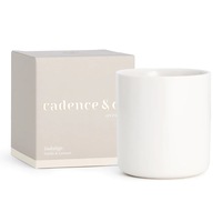 Cadence & Co. Overture Indulge: Vanilla & Caramel Scented Natural Soy Candle 300g