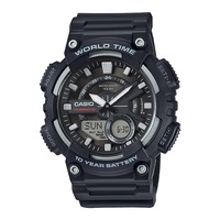 Casio AEQ110W Unisex Analogue Digital Watch Black