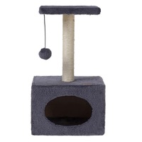 Charlie's Colour TV Cat Tree Scratching Post Grey