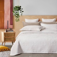 Gioia Casa 3 Piece Lisbon Coverlet Set White (Queen, King)