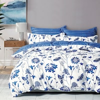 CleverPolly Lin Bed Quilt Cover Set (Queen, King, Super King)