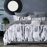 CleverPolly Lucas Bed Quilt Cover Set (Queen, King, Super King)