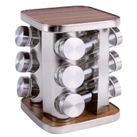 Clevinger 12 Piece Rotary Spice Rack