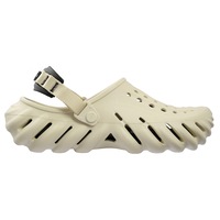 Crocs Unisex Echo Clogs Bone/Black (US M3/W5-M12)