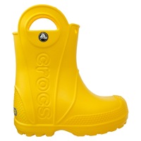 Crocs Unisex Kids' Handle It Rain Boots Yellow (Size 6-10)