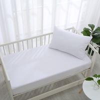 Dreamaker Baby Bamboo Terry Standard Cot Waterproof Mattress Protector