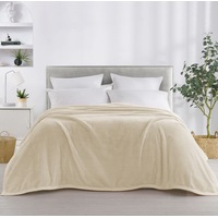 Esplanade Home Scarborough Mink Blanket 210cm x 220cm Natural