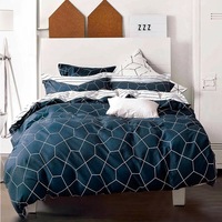 Gioia Casa Fred 100% Cotton Fully Reversible Quilt Cover Set (Queen, King, Super King)