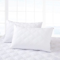 Gioia Casa Luxury Bamboo Cooling Twin Pack Quilted Waterproof Standard Pillow Protectors