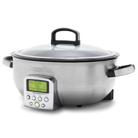 GreenPan 5.6L 1800W Stainless Steel Non-Stick Omni Electric Cooker