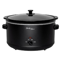 Healthy Choice 8L Slow Cooker Matte Black