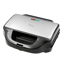 Healthy Choice Sandwich Press with 3 Interchangeable Plates