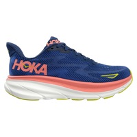HOKA Women's Clifton 9 Running Shoes Evening Sky Coral (US 6-10)