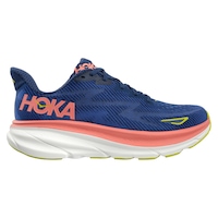 HOKA Women's Clifton 9 Running Shoes Evening Sky Coral (US 6-10)