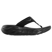 HOKA Women's Ora Recovery Flip Black/Grey (US 6-10)